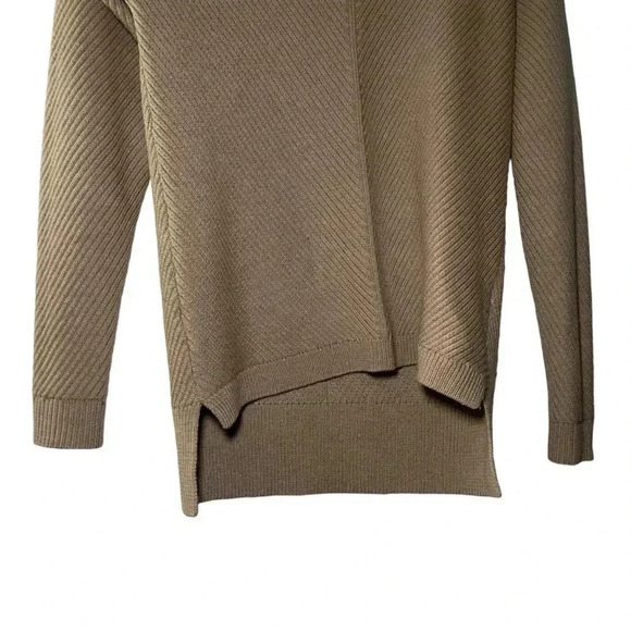 Aritzia Wilfred Free Isabelli Sweater Crew Neck Pullover Long Sleeve Brown XXS - Picture 5 of 8